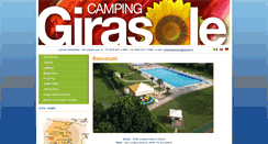 Desktop Screenshot of campinggirasole.com